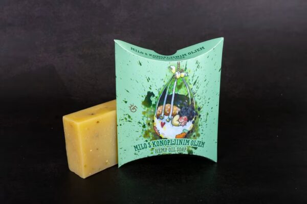 Milo s konopljinim oljem 95g